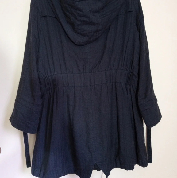 Forever 21 blue lined utility jacket women's size medium - Picture 15 of 15